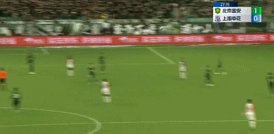 ⚽中超半场：恩加德乌头球建功 马莱莱失良机 国安暂1-0申花